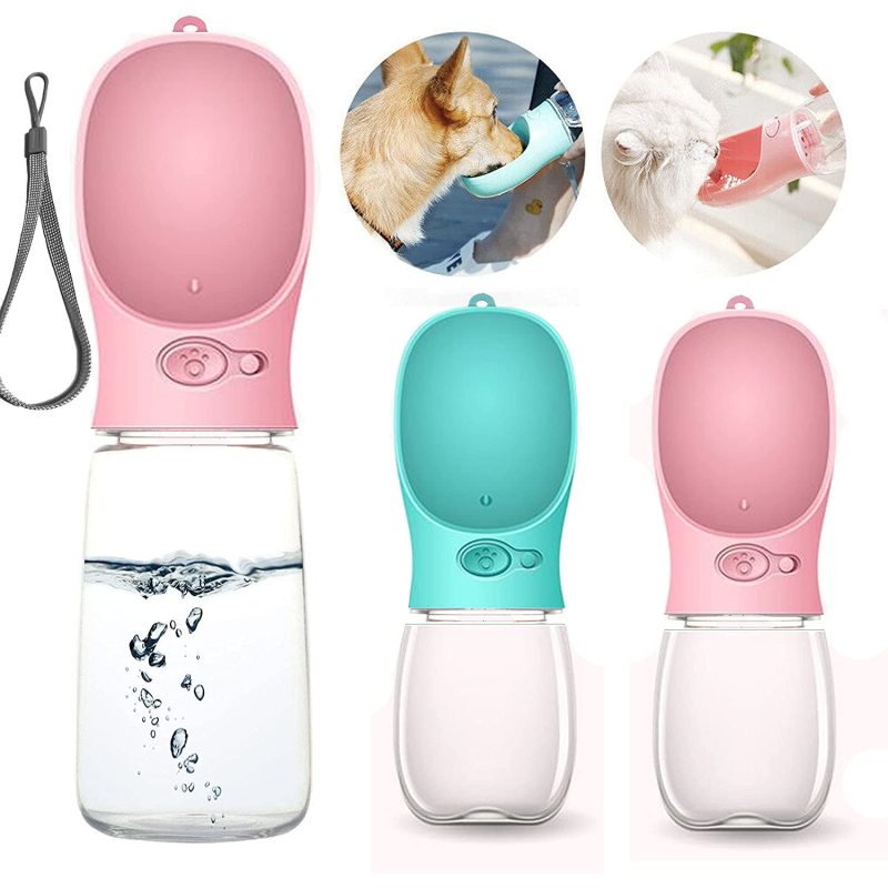 Portable Water Dispenser Light Weight Leak Proof Outdoor Walks Pet Dog Water Bottle