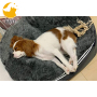 Dog Bed for Medium Dogs Washable Rectangle Pet Bed Thickened Enough with Soft Coral Fleece and Non-Slip Bottom
