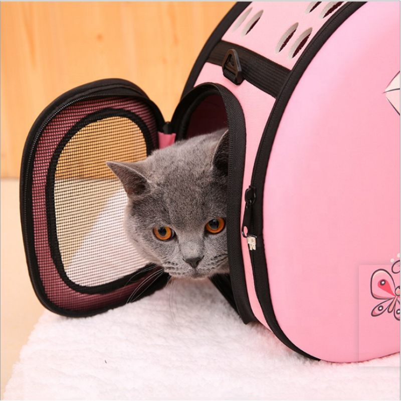 3D print EVA classical puppy portable airline approved cat pet carrier dog bag
