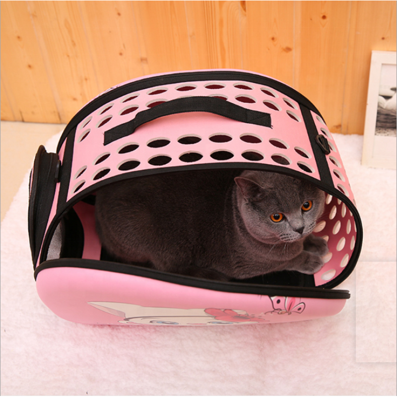 3D print EVA classical puppy portable airline approved cat pet carrier dog bag
