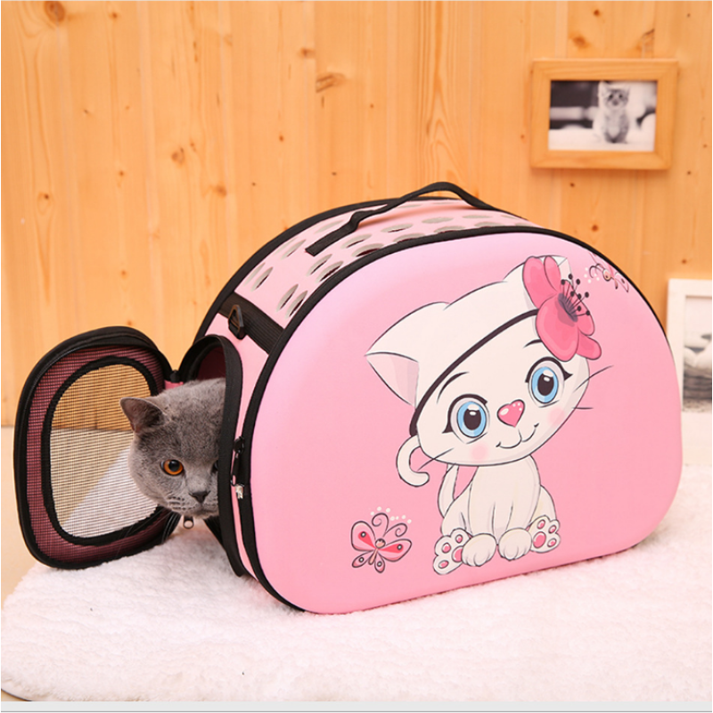 3D print EVA classical puppy portable airline approved cat pet carrier dog bag