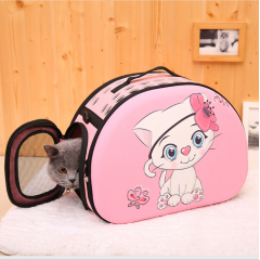3D print EVA classical puppy portable airline approved cat pet carrier dog bag 3D print EVA classical puppy portable airline approved cat pet carrier dog bag
