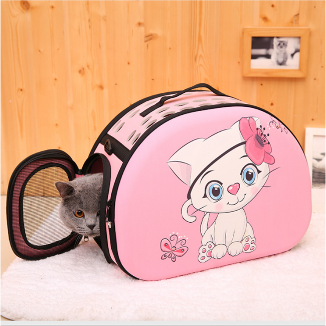 3D print EVA classical puppy portable airline approved cat pet carrier dog bag