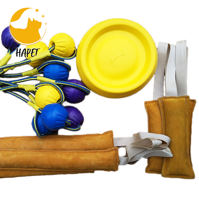 Leather Bite Stick Toy Trainer Suitable for Working Dogs Early
