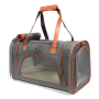 Airline Approved Portable Pet Carrier 2 Sides Expandable Soft-Sided Large Cats Carrier Collapsible Kennel Travel Carrier