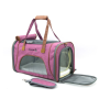 Airline Approved Portable Pet Carrier 2 Sides Expandable Soft-Sided Large Cats Carrier Collapsible Kennel Travel Carrier