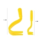 Hot Sale 2Pcs Pets Tick Removal Tool Dual Teeth Tick Twister Cats Dogs Cleaning Supplies Mites Twist Hook Remover Hook