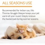 New Design Cozy Pet Bed Thermo Snuggly Sleeper Bolster Cat Dog Bed Pet Beds for Dogs Cats