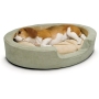 New Design Cozy Pet Bed Thermo Snuggly Sleeper Bolster Cat Dog Bed Pet Beds for Dogs Cats