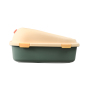 Semi-enclosed cartoon litter box spill-proof deodorant cat toilet cat litter