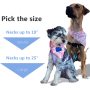 Dog Bandana - Picnic in Paris Set - Pink Dog Outfit with Floral & Watercolor Designs - Elegant Dog Accessories for Your Beloved