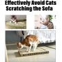 Flat Cat Scratcher Cat Scratching pad Toys Sisal Scratch Pad Anti-Slip Backing Catnip Durable Scratching Pad Sisal