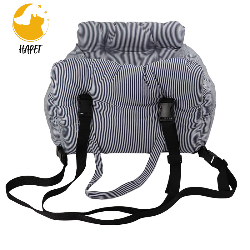 Dog Car Seat Pet Booster Seat Pet Travel Safety Car Seat Dog Bed for Car with Storage Pocket