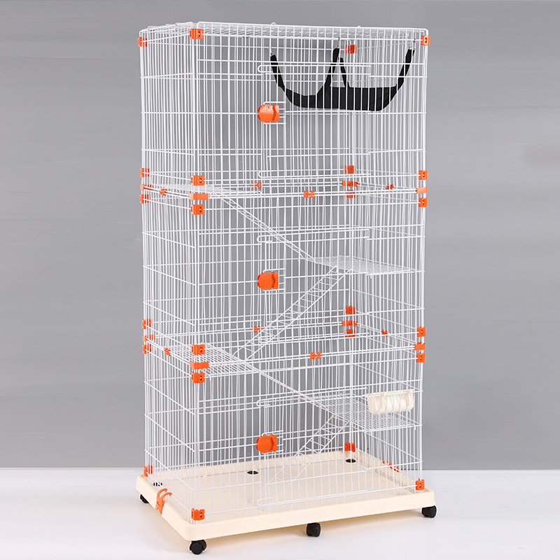 Wholesale High Quality New Design Durabale Household Indoor House Luxury  Travel  3 Tier Cat Cage