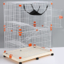 Wholesale High Quality New Design Durabale Household Indoor House Luxury  Travel  3 Tier Cat Cage