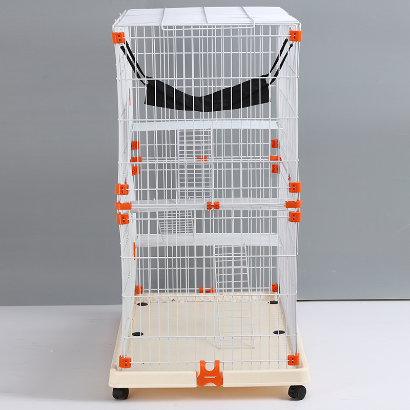 Wholesale High Quality New Design Durabale Household Indoor House Luxury  Travel  3 Tier Cat Cage