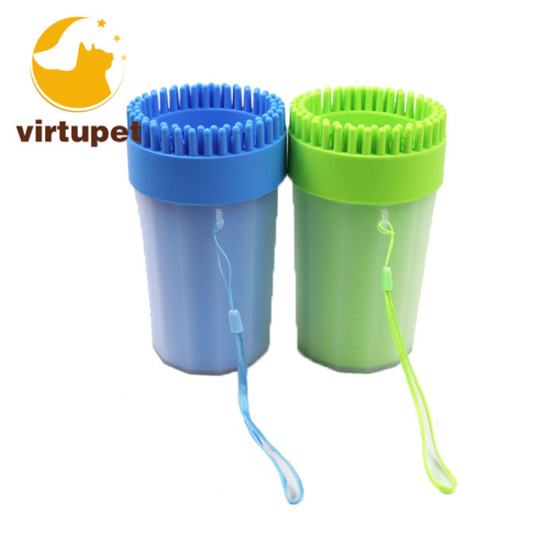Dog Paw Washer Pet Feet Cleaner Grooming Cup for Dogs and Cats
