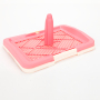 Factory Price New Design Easy Clean Plastic System 2020 Dog Toilet Sheet, Pet Large Dog Toilet For Male Dog