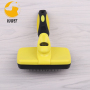 Comb for Grooming Pet Haired Self Cleaning Slicker Brush for Dogs Dog Brush for Shedding Hair