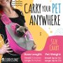 Comfortable Adjustable Pet Sling Carrier Dog Cat Carrier Bag