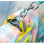 Dog Adorable Raincoat Pet Waterproof 4 Legs Rain coat with Hood  Dog Poncho for Small Medium  Dogs
