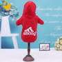 Dog Sweater for Small , Winter Warm Turtleneck Knitted Chihuahua, Girl Clothes, Red Cute Pet Knitwear