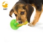 Dog Chew Toys with Suction Cup , Durable Natural Rubber Corn Stick Toy for Teeth Cleaning , Squeaky Dog Toys for Aggress