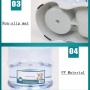 Pet Water Feeder Slow Dispenser Automatic Pet Waterer Dog Cat Kitten Water Food Combo Gravity Water Drinking Fountain