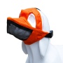 Oxford Dog Mouth Muzzle Adjustable Breathable Dog Leather Muzzle with Buckle Tape Oxford Headstall For Pet Prevents