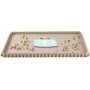 Waterproof Feeding Dog Food Mat with Edges for Floor Table