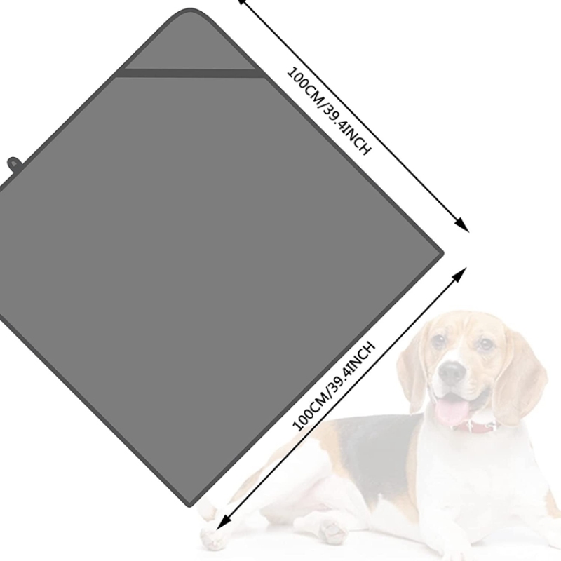 Custom Design Manufacturing Microfiber Oversized Hooded Bath Pet Towel for Dogs and Cats
