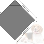 Custom Design Manufacturing Microfiber Oversized Hooded Bath Pet Towel for Dogs and Cats