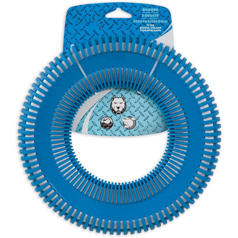 Dog Chew Toys Rugged Flyer Dog Toy Disc for Average Chewers Treat Dispenser stuffable Tough Dog Toys