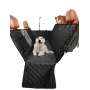 Dog Car Seat Cover Dog Hammock with Big Mesh Window Pets Dog Back Seat Cover Protector