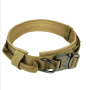 Tactical Military Dog Collar Heavy duty dog harness pet collar breakaway buckle dog collar tactical