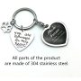 Pet Dog Remembrance Memorial Photo Frame Keychain Gifts, Pet Sympathy Present,You are Always in My Heart