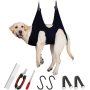 Dog Grooming Hammock with Nail File