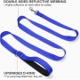 Padded Handle Nylon Reflective Dog Leash for Walking, Training Lead