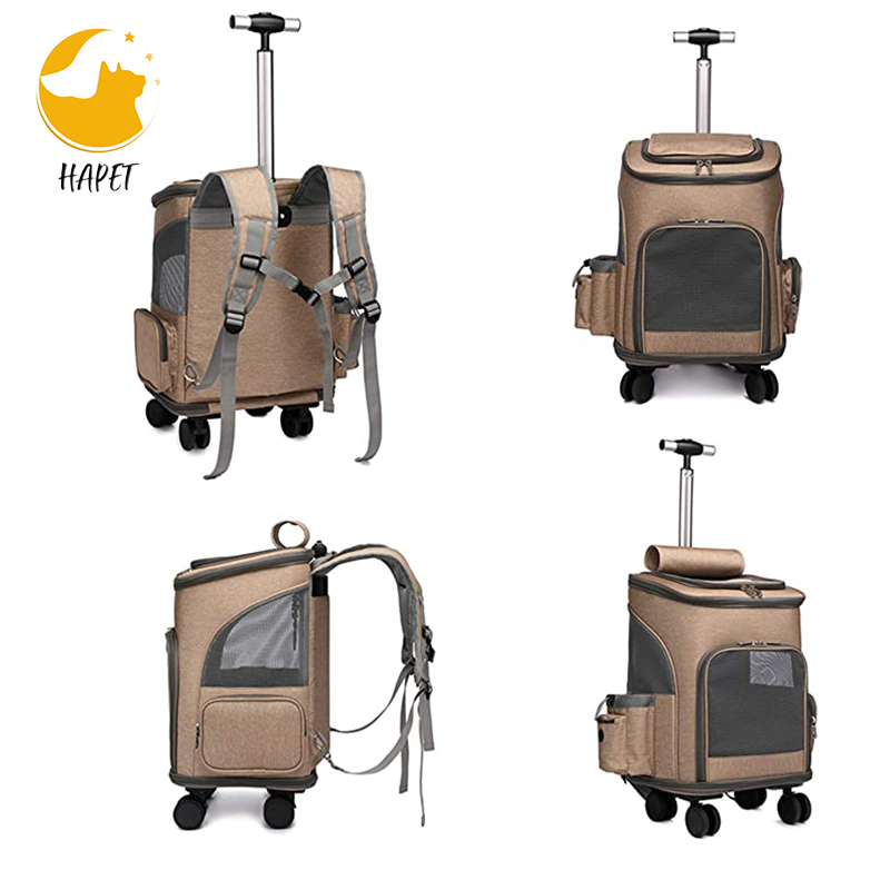 Pet Carrier Backpack Pet Stroller Travel Carrier Car Seat for Small Dogs Cats Puppies Comfort Cat Backpack