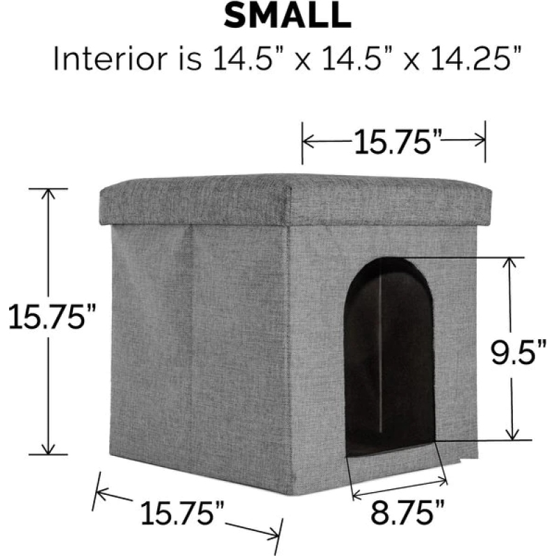 Manufacturer Pet Beds for Cat Kitten Dog Cat Bed House Foldable Cat House With Ball