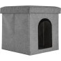 Manufacturer Pet Beds for Cat Kitten Dog Cat Bed House Foldable Cat House With Ball