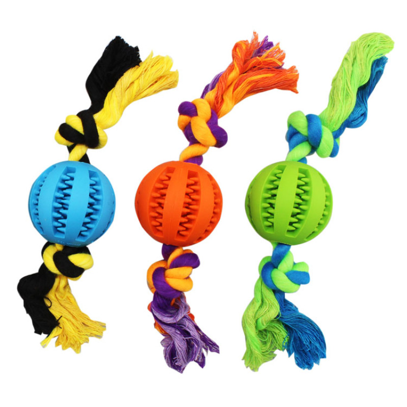 Top quantity Colorful Durable pet cotton rope toy