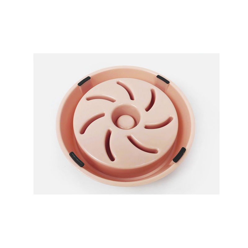 Portable Plastic Bowls For Dogs Dog Feeder Food Bowls Puppy Slow Down Eating Bowl For Cat Dog