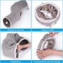 Collapsible Cat Play Cat Tunnel Outdoor In Door with Interactive Feather Wand Large Pet Tube Toy