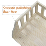 Wooden pet bed nest four seasons universal cat and dog villa closed off the ground bed