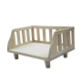 Wooden pet bed nest four seasons universal cat and dog villa closed off the ground bed