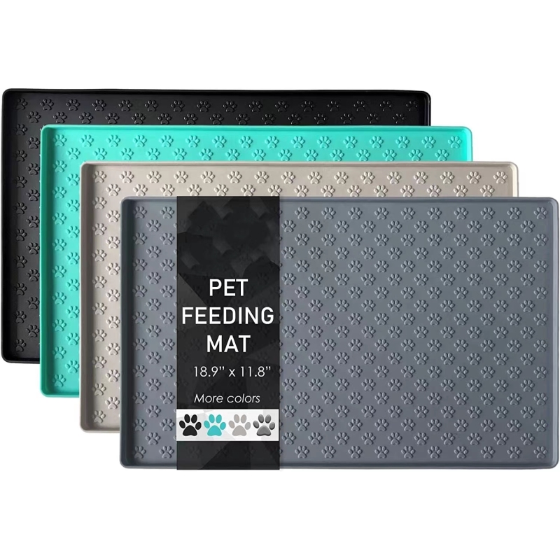 Waterproof Silicone Dog Cat Food Mat