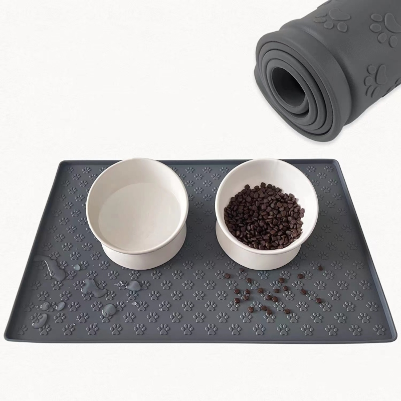 Waterproof Silicone Dog Cat Food Mat