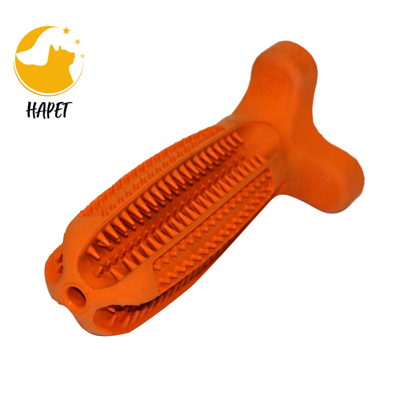Heimtierbedarf Backenzähne Reinigungsstab Spielzeug Gummibeständige Kaubackenzahnstange Hundezahnbürste