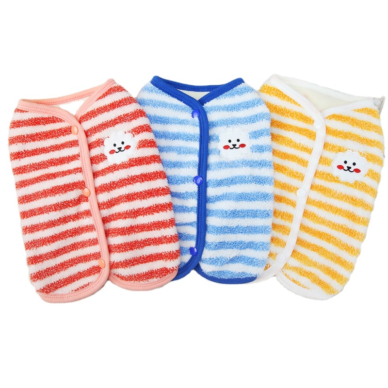 Puppy Clothes Dog Shirts Cute Printed Dog Clothes Soft Cotton Pet T Shirt
